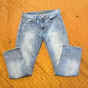 American Eagle Outfitters Slim Straight Blue Jeans 32 X 32